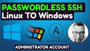 Ansible: Achieve Passwordless SSH Connectivity: Linux to Windows Administrator Account Tutorial