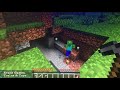 Playing Minecraft Java Going into Caves