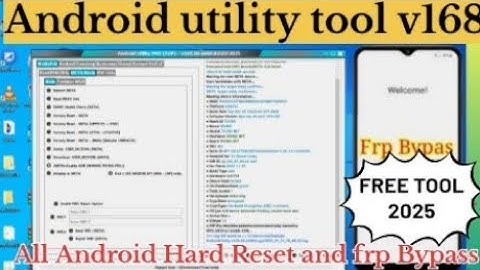 All Tecno frp Bypass tool New update 2025 // android utility tool v168 free download