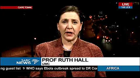 Prof. Ruth Hall on land reform