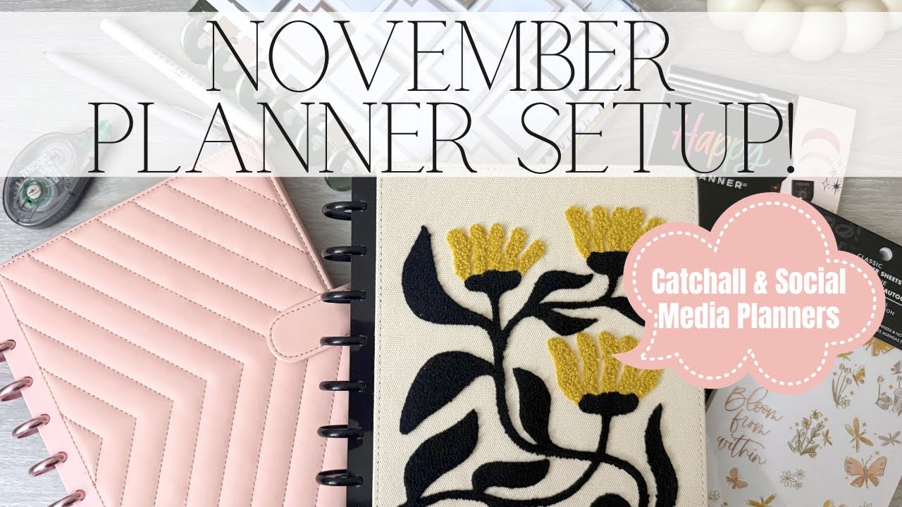 Настройка планировщика на ноябрь 2025 г. | Настройка планировщика на месяц | Планировщик для всех...