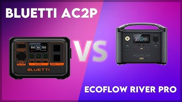 Bluetti AC2P vs EcoFlow River Pro Technical Comparison