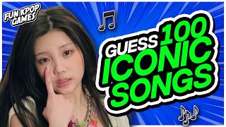 ⭐️ GUESS 100 ICONIC KPOP SONGS | KPOP QUIZ - FUN KPOP GAMES 2026