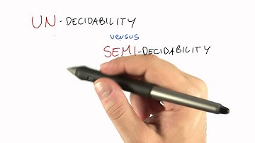 Undecidability Vs Semi-decidability - Intro to Theoretical Computer Science