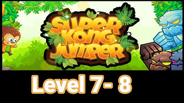 Game Super Kong Jumper Stage 1 sudah tamat