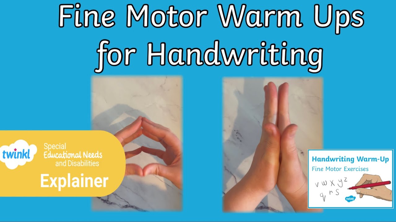 Tips to Improve Handwriting Skills: Exercises, Fine Motor Skills