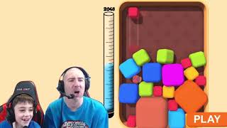 "Bubble Buster 2048" Ad screenshot 1