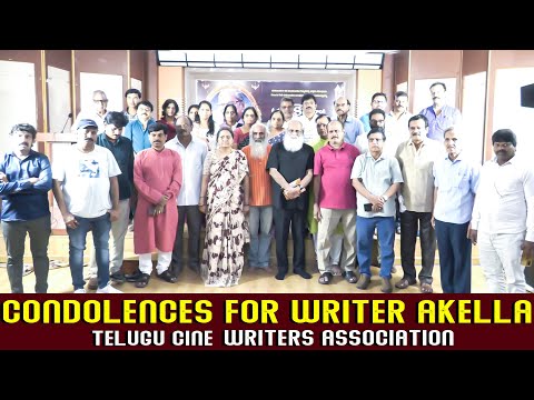 Tollywood Writer Akella At Telugu Cine Writers Association Rajathothsavam | TFPC - TFPC