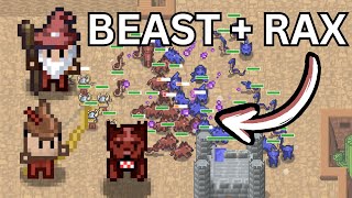 BEAST+RAX HYBRID!! // Haffey vs YummyBlabla // LittleWarGame 5.0.2 on Ravaged