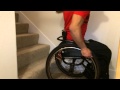 Arly Velasquez finally gets "stairclimbers" on his TiArrow wheelchair