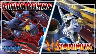 Digimon Card Game : Diaboromon (Black) VS Omnimon (Red) [BT-17]