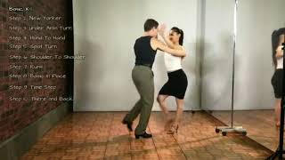 Basic Cha Cha TOP TEN STEPS & Routine Mikey 05222019 Short Short 5 times