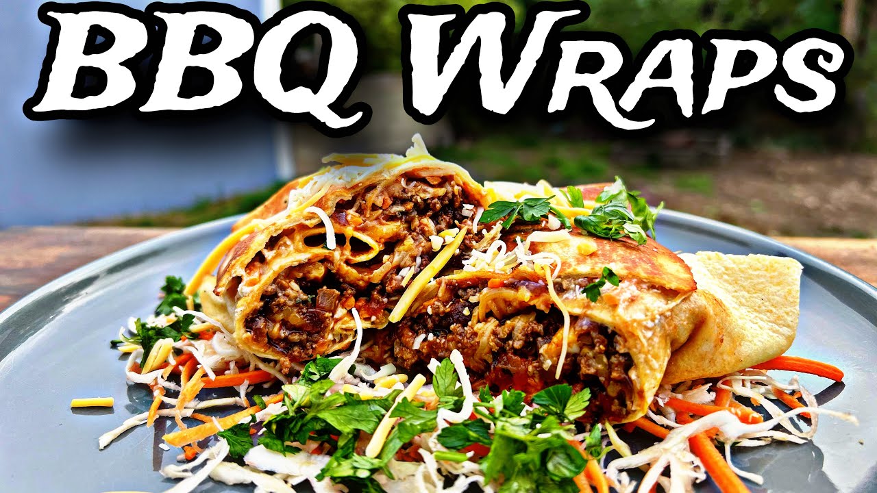 BBQ Wraps mit Hackfleisch und Käse MC.ELLISDA´S OUTDOOR COOKING
