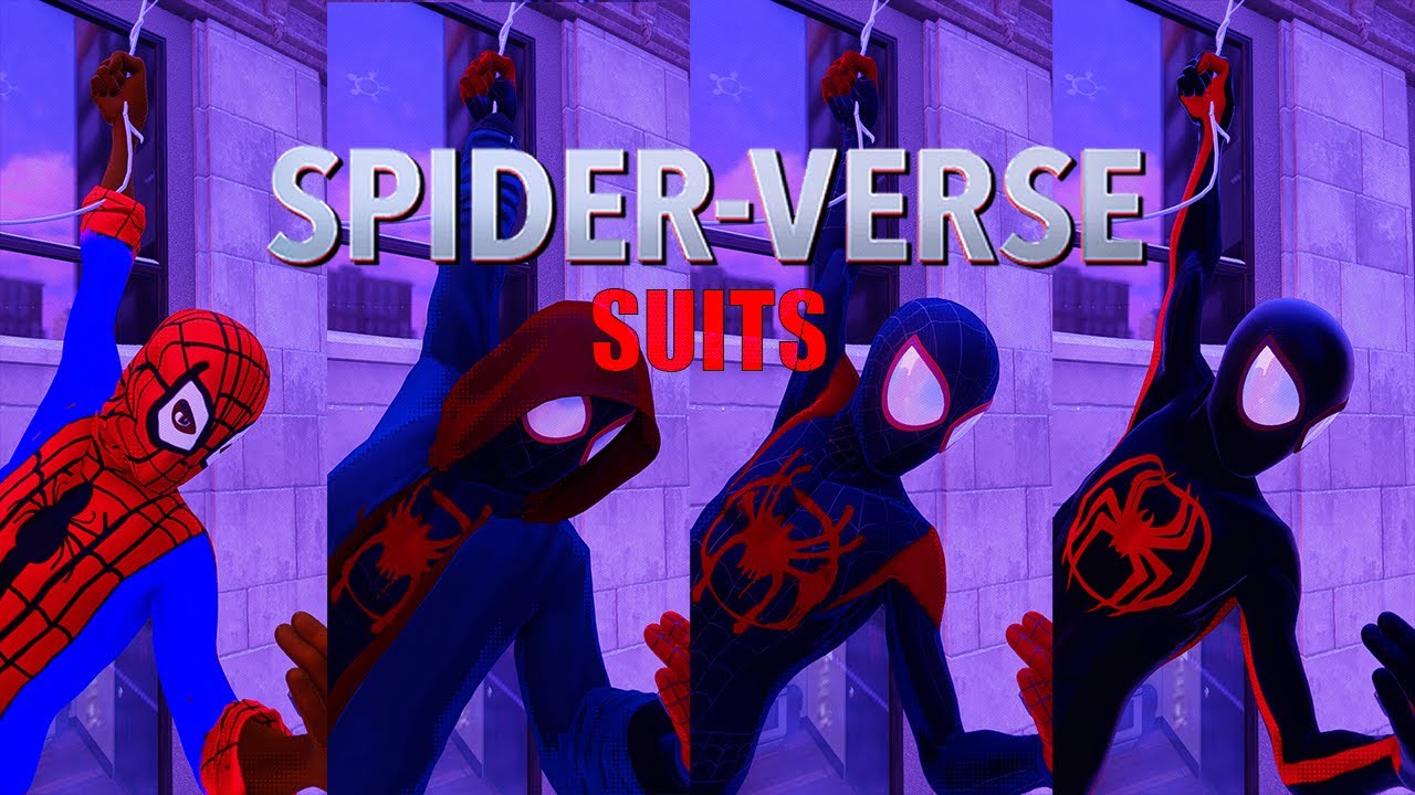 All Miles Spider-Verse Suits - Spider-Man Miles Morales PC