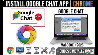 How to Install Google Chat App on MacBook (2026 screenshot 2