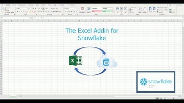 Excelerator Demo - The Excel Addin For Snowflake