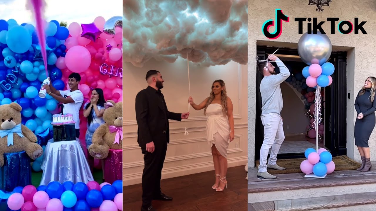 Tik Tok Beautiful Gender Reveal Ideas Best Gender Reveals YouTube