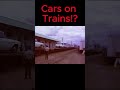 Cars on Trains in 1980s Australia 🚗