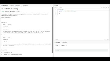 3110. Score of a String