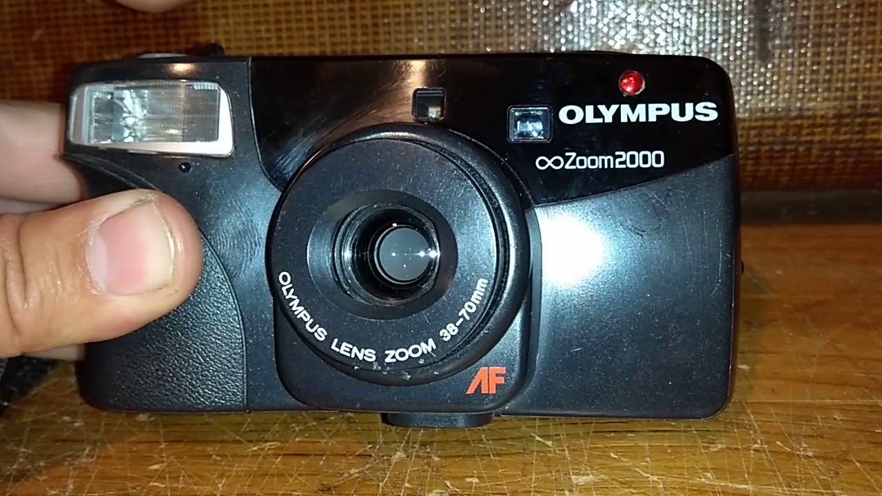 Cámara Olympus Zoom 2000 de 35mm AF (detalles) YouTube