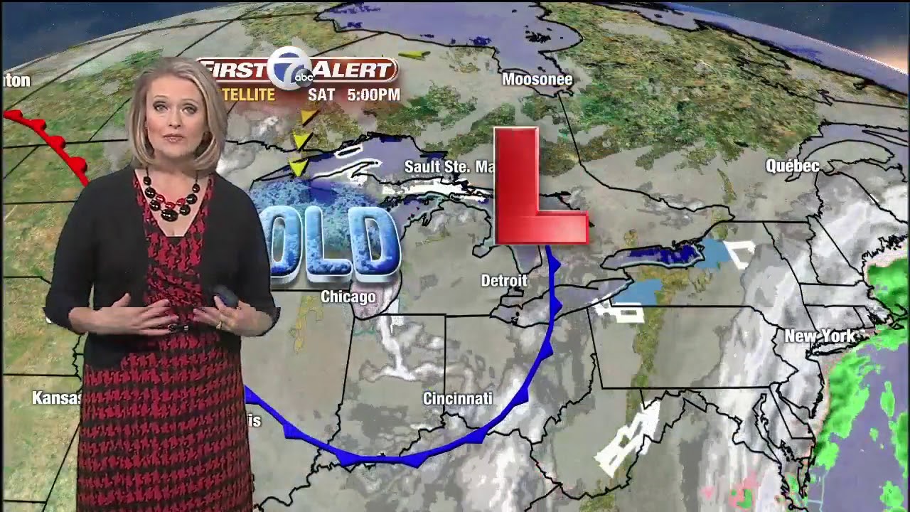Cold sticks around & more snow - YouTube