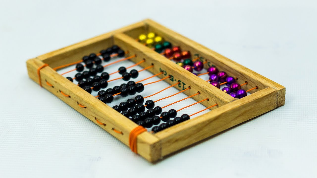 How To Make An Abacus Youtube