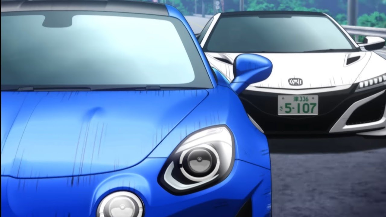 MF GHOST 3rd Season・EP13】Battle of unlucky numbers! (Honda NSX