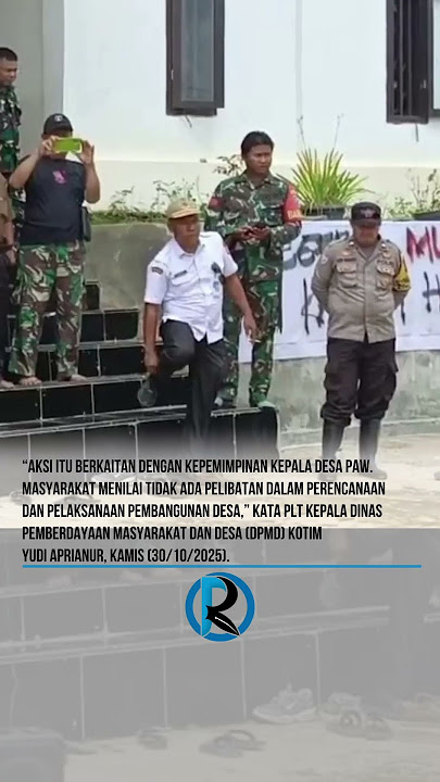 Warga Waringin Agung Desak Kades Mundur