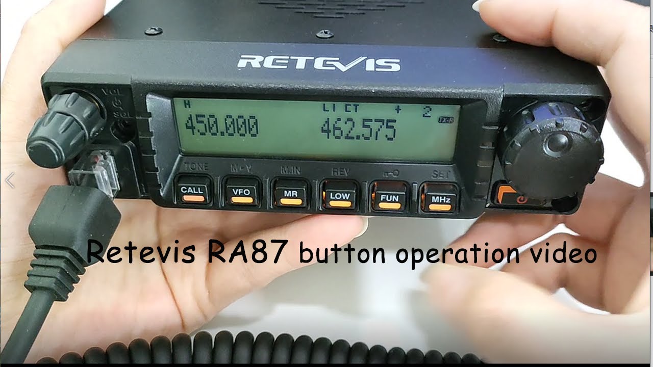 Retevis GMRS Repeater Communication kit RA87 40W GMRS Mobile Radio Repeater Core