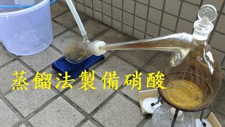 Preparation of Nitric Acid for Gold Recovery by Distillation