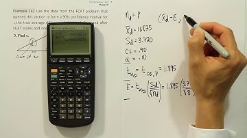 The t-Interval for the Mean Difference (Matched Pair t-Interval), Example  142