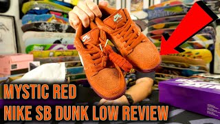 "Mystic Red" Nike SB Dunk Low Review