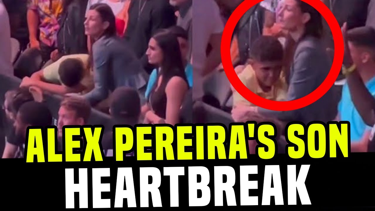 FatherSon Heartbreak Alex Pereira's Son Reacts to His Father's