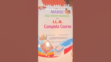 LLB first year books| first and second semester books of ccs university #education #viral