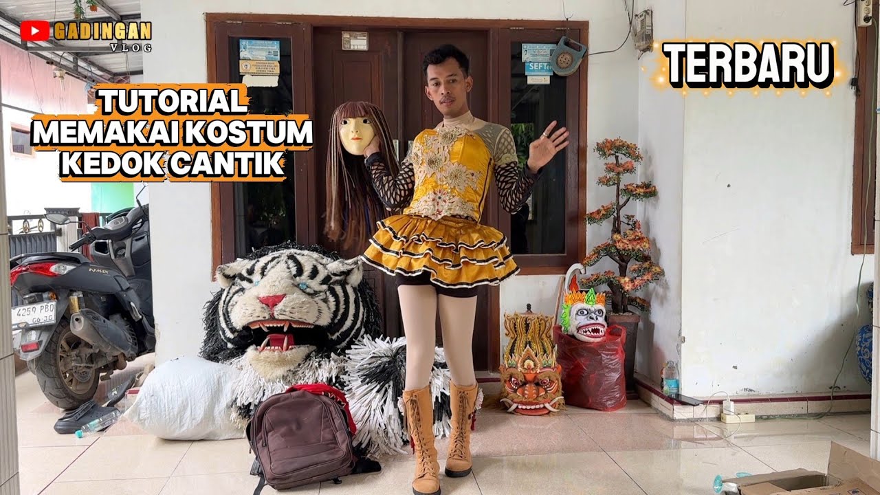 TUTORIAL TERBARU RIKA KEDOKCANTIK  MEMAKAI KOSTUM