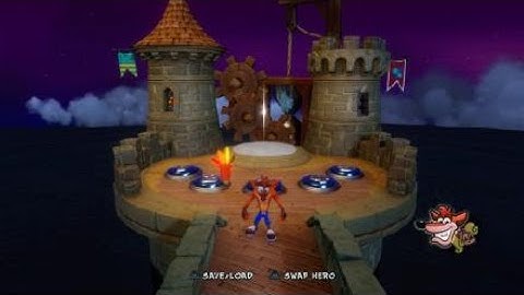 Crash Bandicoot 3 Warped 105% Walkthrough part 3