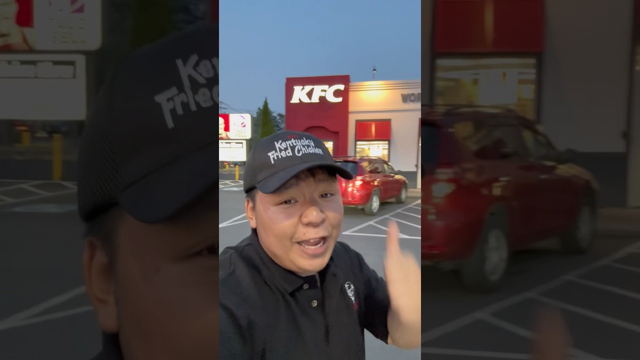KFC worker crashes into workplace 