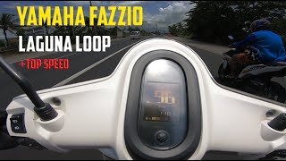 Yamaha Fazzio Laguna Loop Ride 178KM Ride + Top Speed (Full descent Pililla - Mabitac Road)