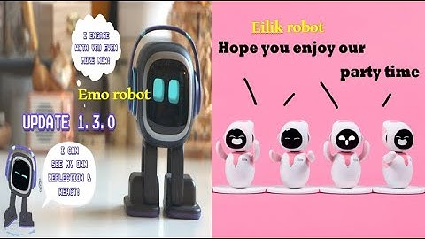 Difference between Emo robot and Eilik robot