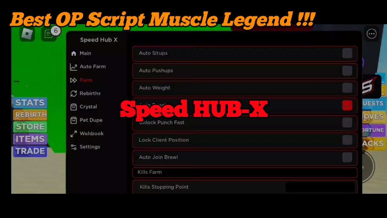 Muscle Legends AUTO FARM GUI –