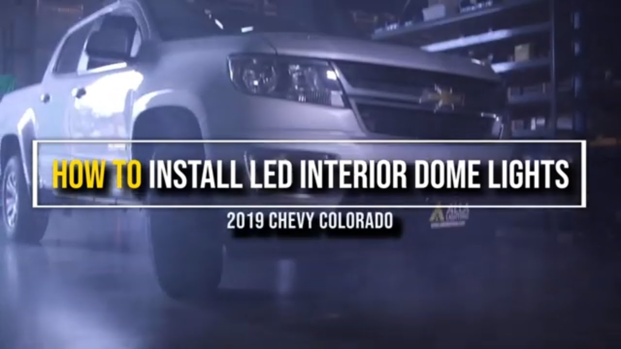 Install 2015 19 Chevy Colorado 194 Led Interior Light Bulb Vs Halogen