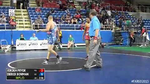 220 Cons. Round 3 - Derick Bowman (Ohio) vs. Jorde...
