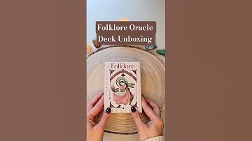 Folklore Oracle Deck Unboxing | Simply beautiful 🔮💫❤️