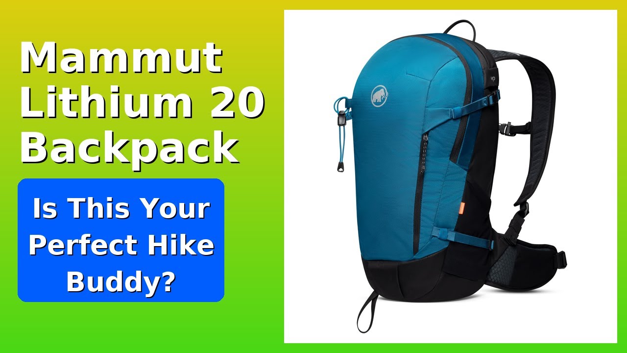 REVIEW (2025): Mammut Lithium 20 Backpack. Features.