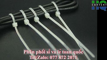 Dây Rút Nhựa Hàng Loại 1 Siêu Bền, Chịu Lực Tốt