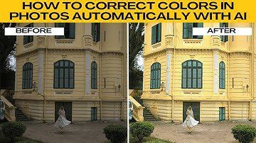 How to Correct Colors in Photos Automatically with AI | FIX & ENHANCE COLORS INSTANTLY!