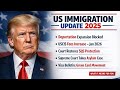 US Immigration Update 2025 🇺🇸 | USCIS Fee Changes, Court Decisions &amp; Visa Bulletin News