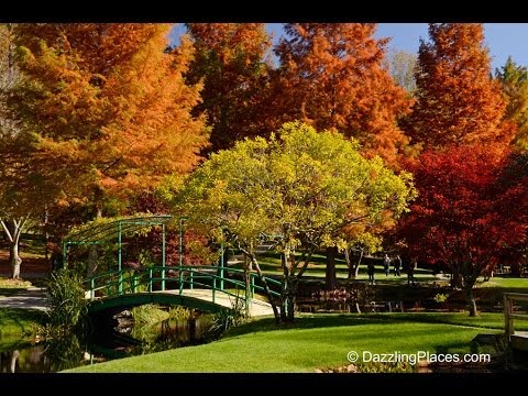 Fall Colors At North Georgia S Gibbs Gardens Youtube