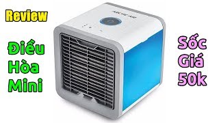 Trên tay máy điều hòa mini làm mát không khí Arctic Air giá chỉ 50k