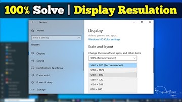 How to fix screen resolution problem windows 10 Easy Method (2025)